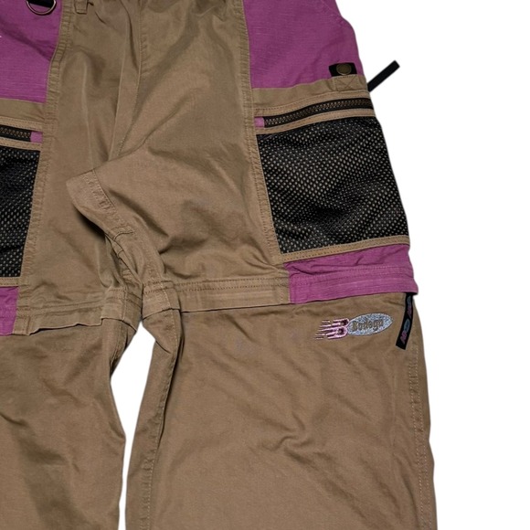 New Balance Bodega Zip Off Logo Straight Leg Cargo Pants Men's Small - Picture 3 of 14